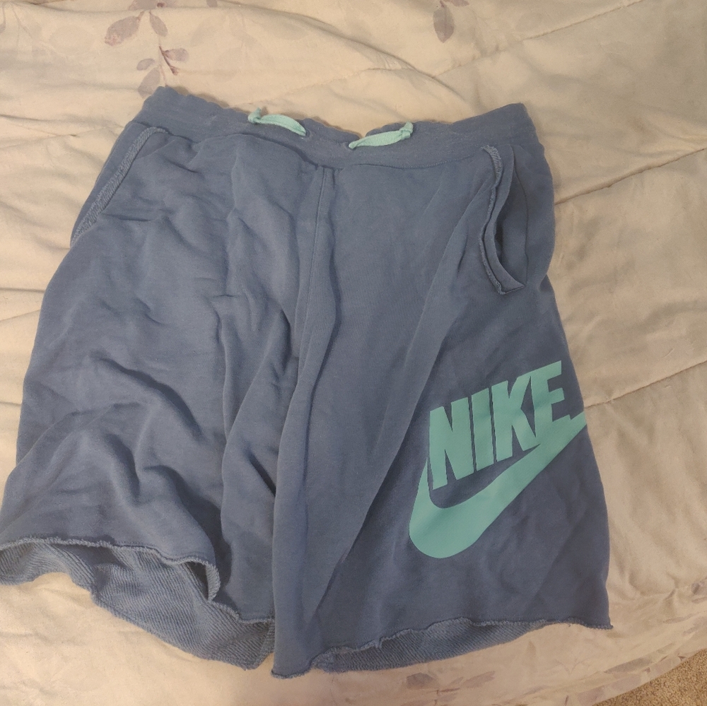 Nike Fleece Shorts - Blue